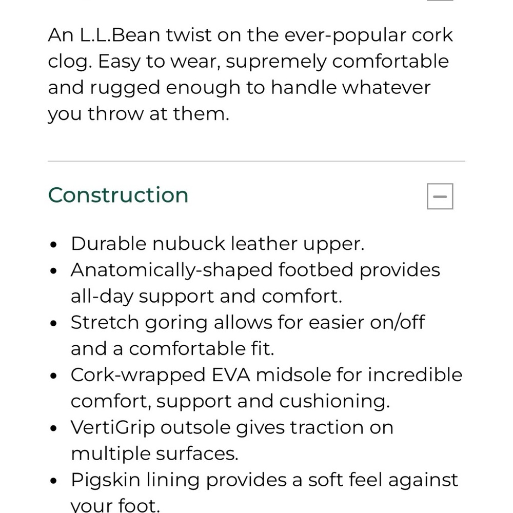 L.L. Bean woman’s Black Leather Slip-On Shoes size 9 - Picture 2 of 8